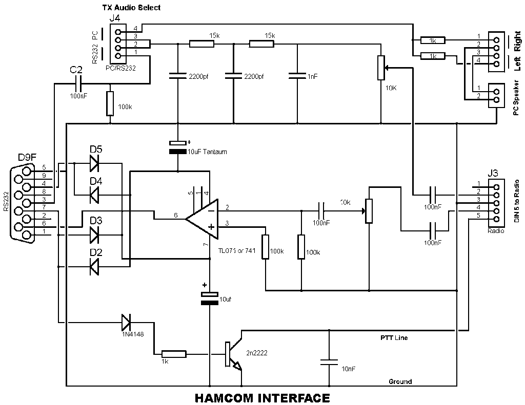 Schematic Of A Hamcom Interface 03 - Resized Picture