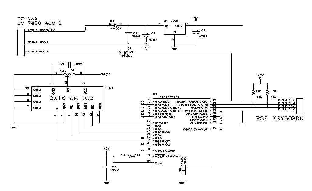RTTY Terminal Schematic